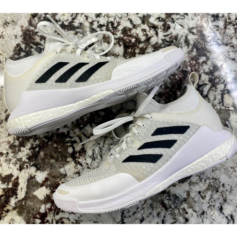 Adidas Crazy Flight white running/volleyball shoes size 9